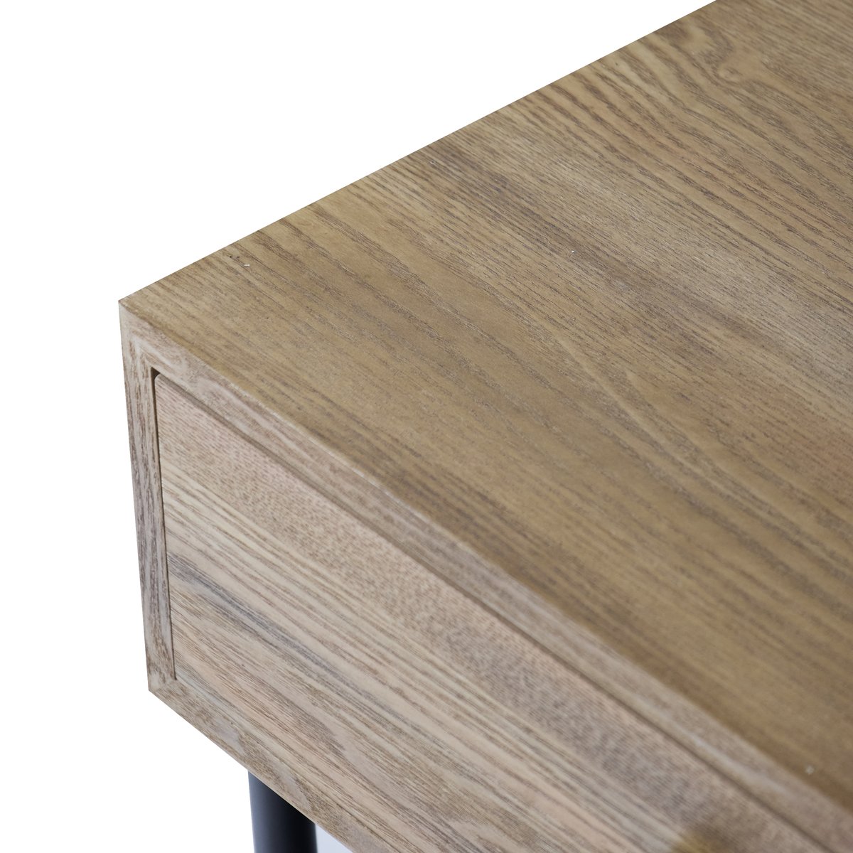 Table de chevet 1 tiroir, bois, TORRING bois naturel, NORDLYS