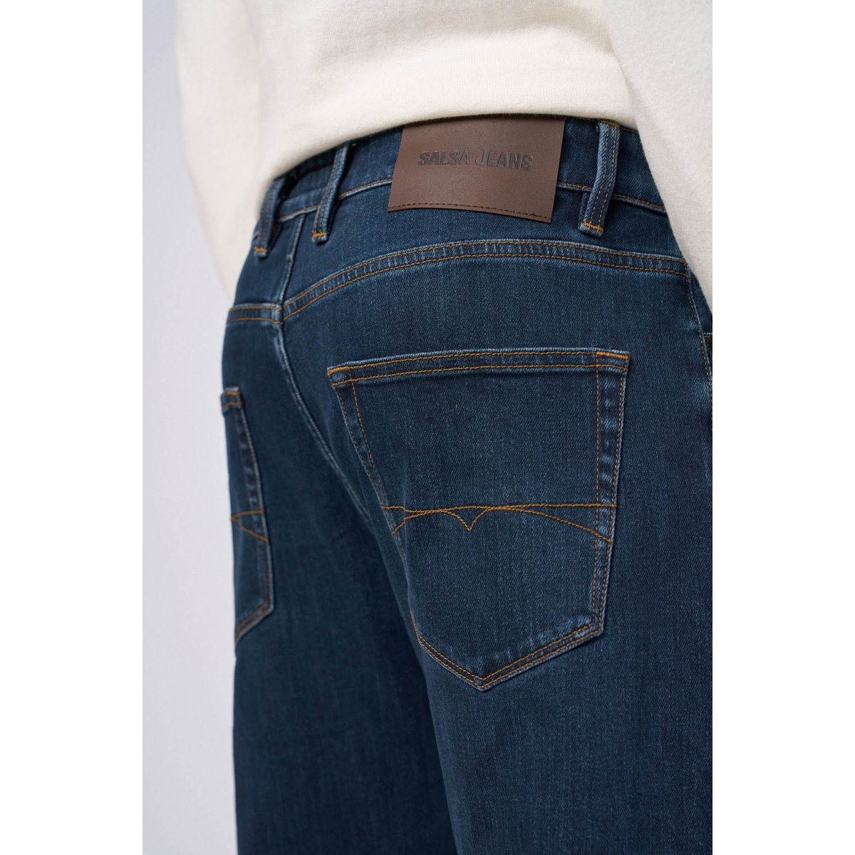 JEAN STRAIGHT FIT bleu vintage, SALSA JEANS
