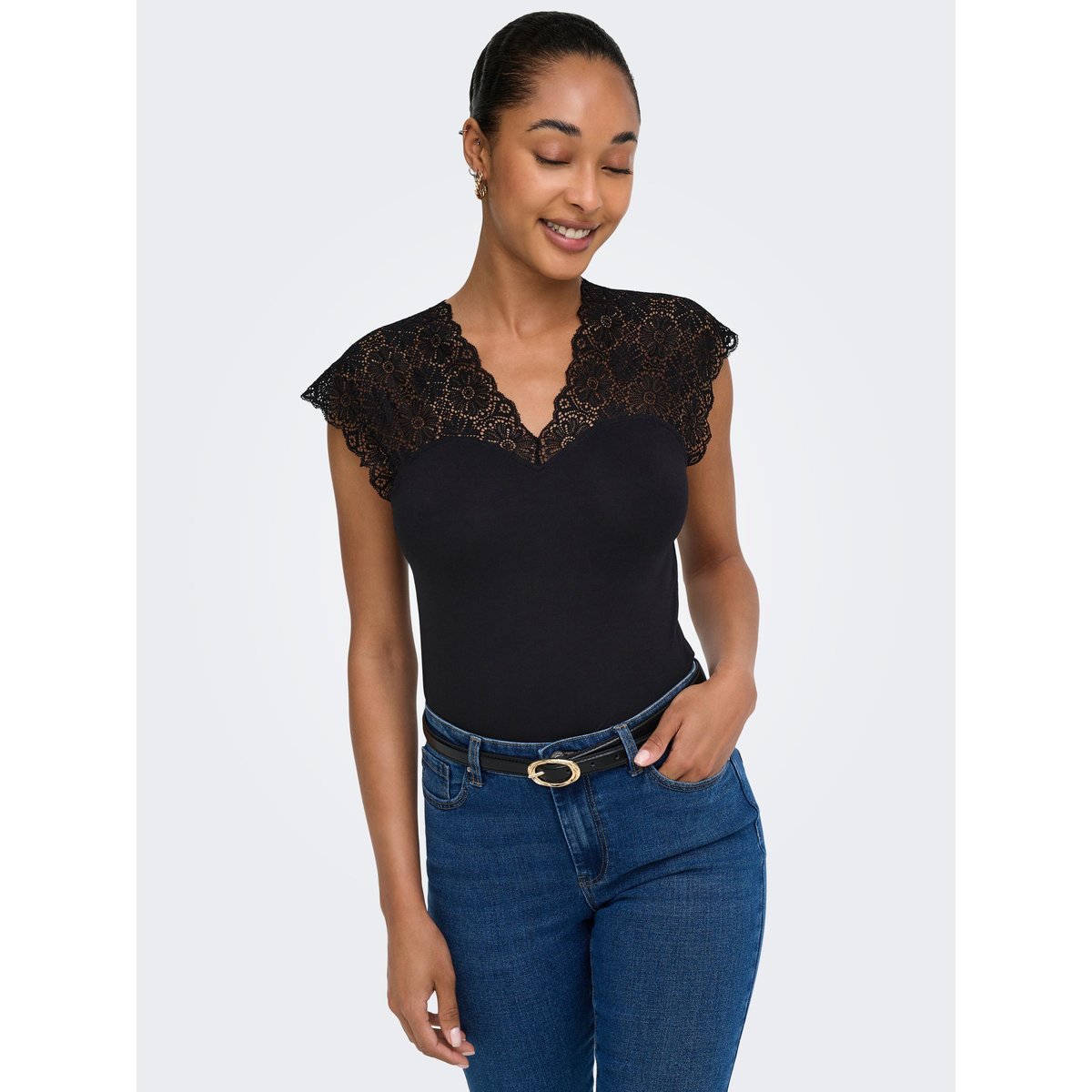 Top noire - black, ONLY