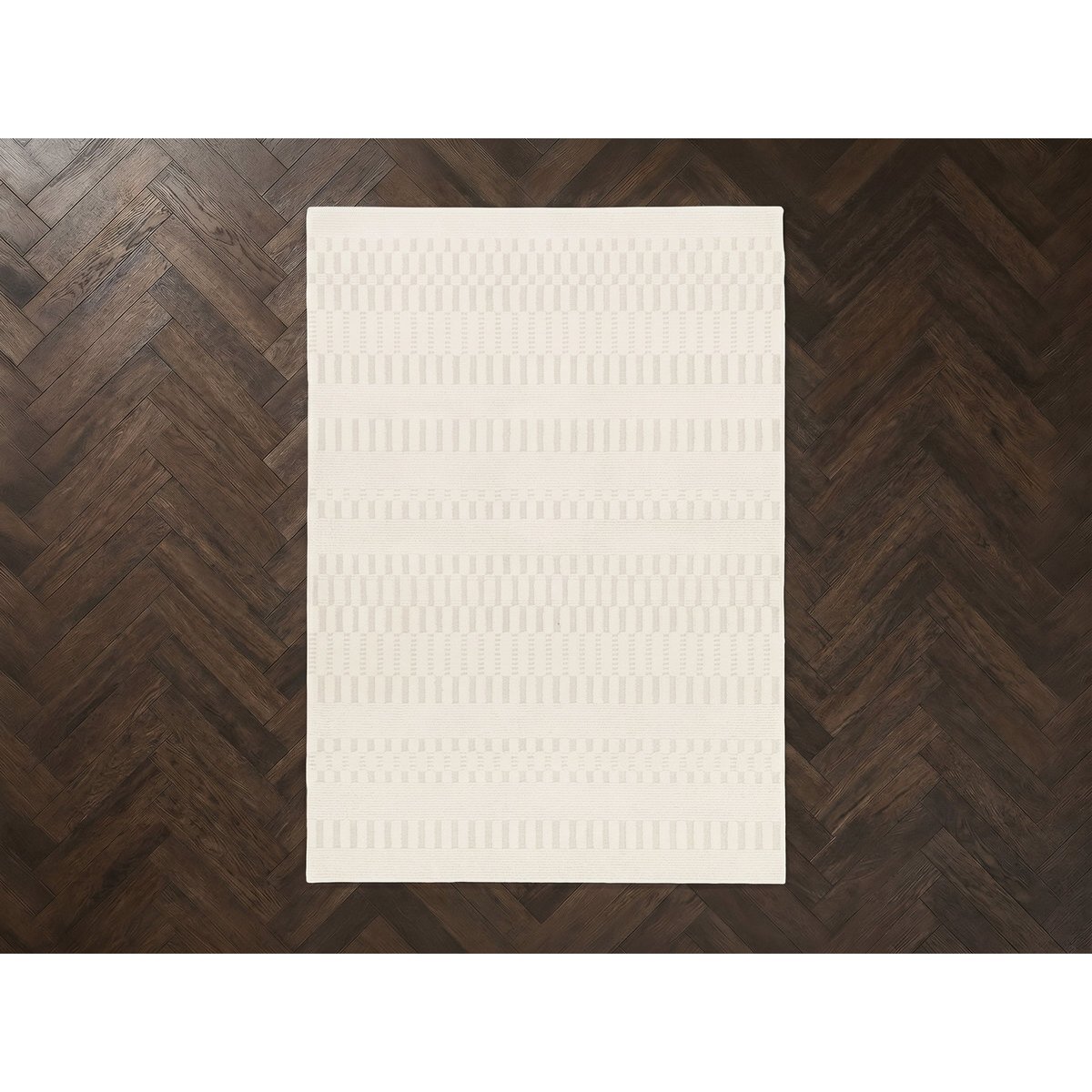 Tapis poils courts style moderne, JOEL beige, BOBOCHIC
