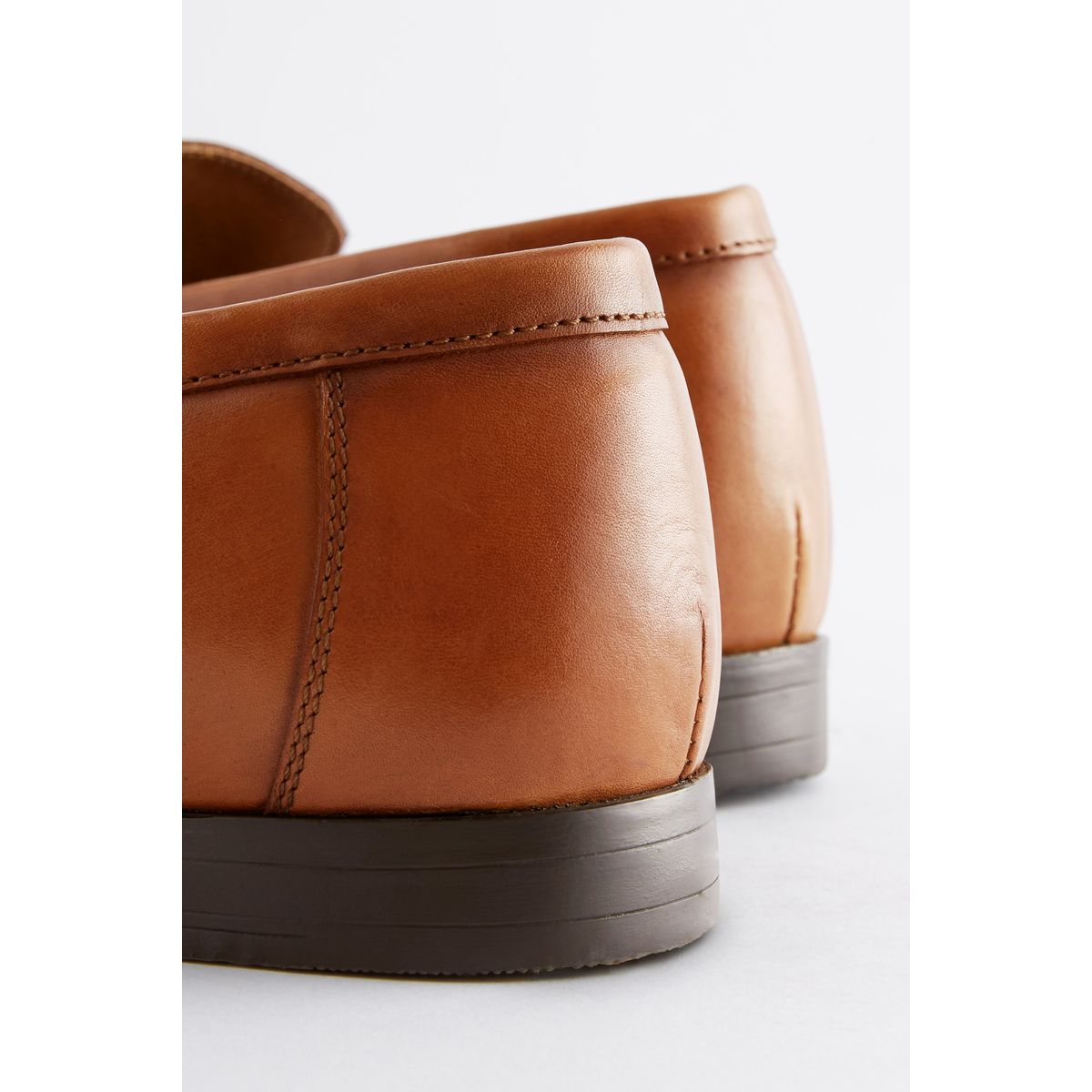 Mocassins à glands embossé marron fauve, NEXT