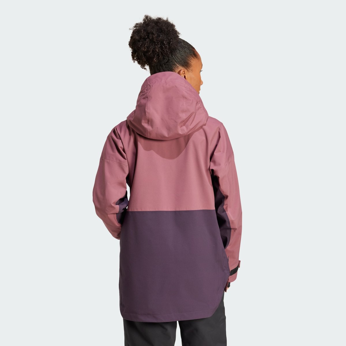 Anorak Terrex Xperior 2L Lined RAIN.RDY burgundy / aurora black, adidas Performance