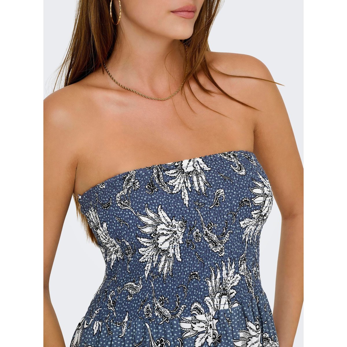 Robe vintage indigo, ONLY