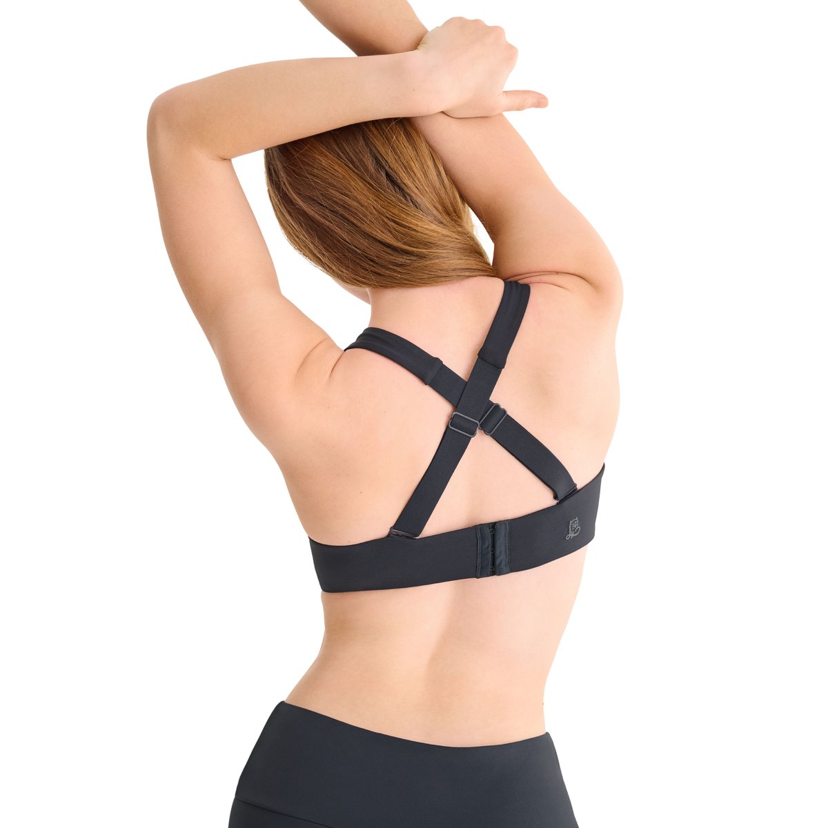 Soutien-gorge brassière de sport préformée sans armatures FREE MOVE gris, LISCA