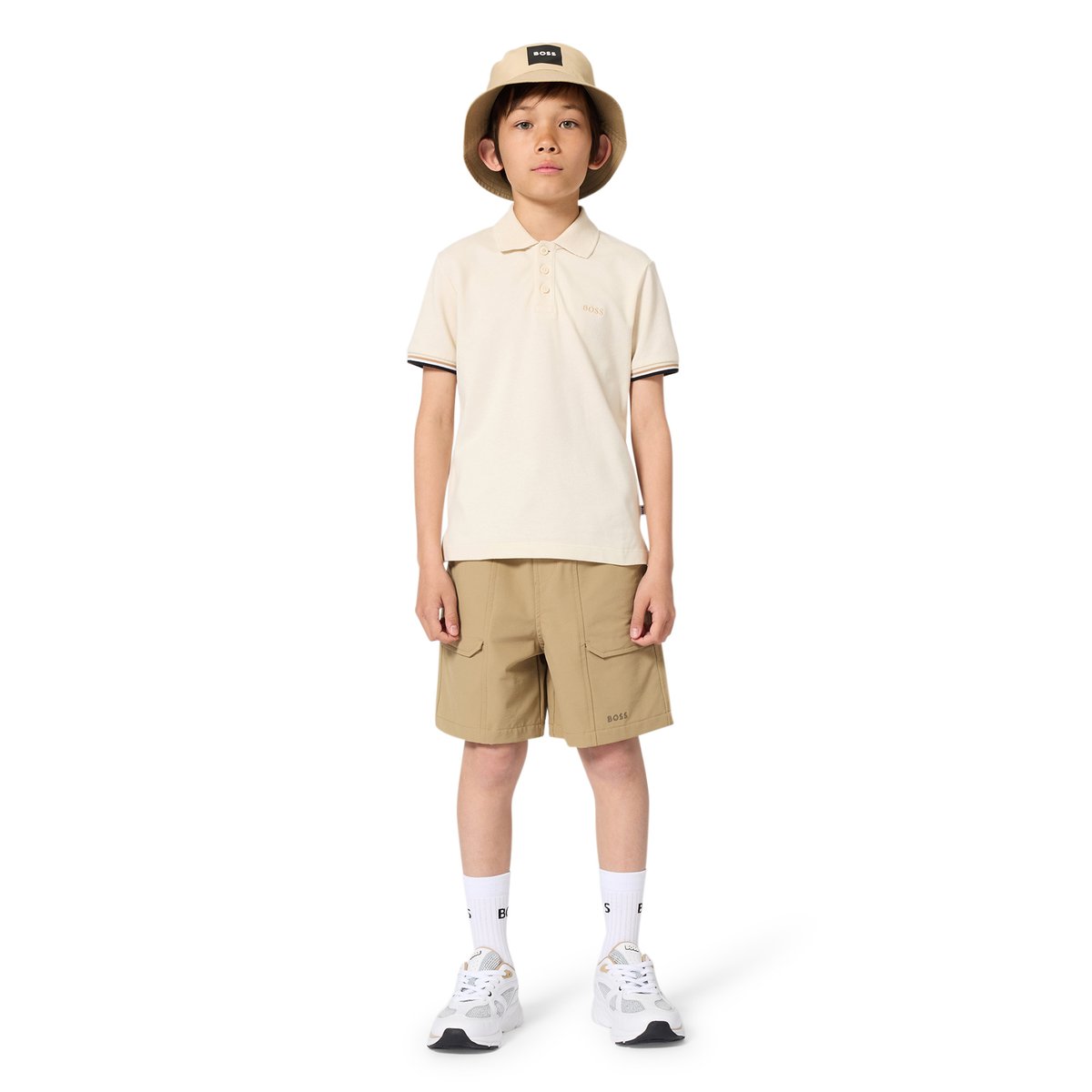 Bob réversible sand, BOSS KIDSWEAR