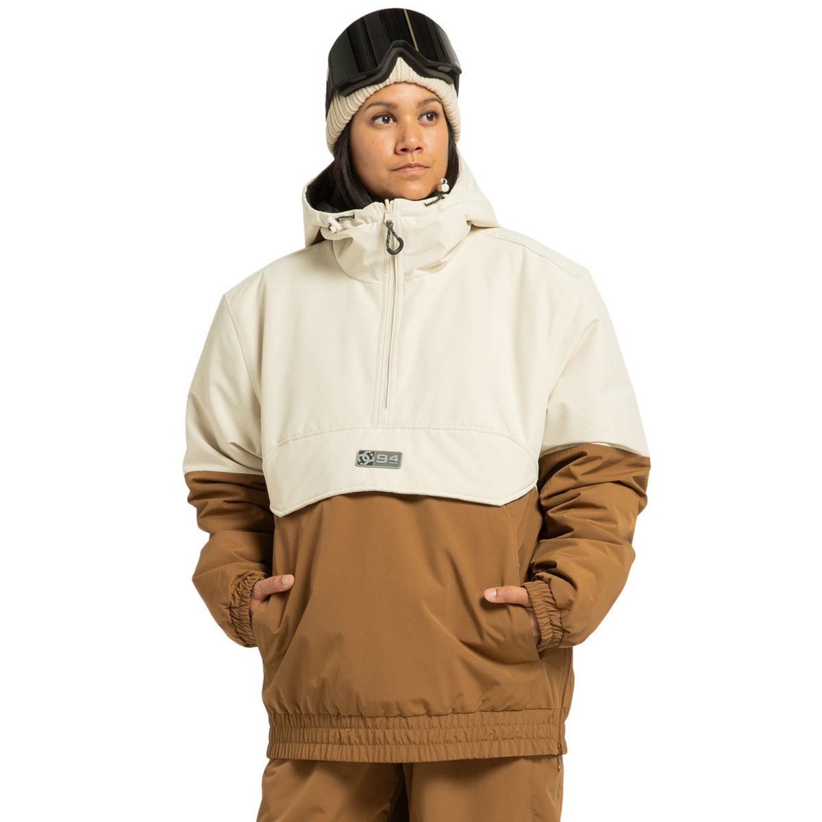 Anorak technique ski/snowboard NEXUS REVERSIBLE. beige oatmeal, DC SHOES