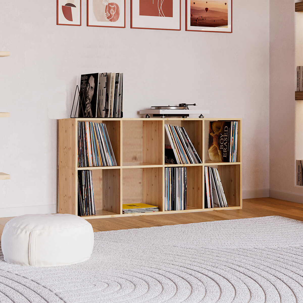 Paroi Germain 4X2 bois clair, EUROPE & NATURE