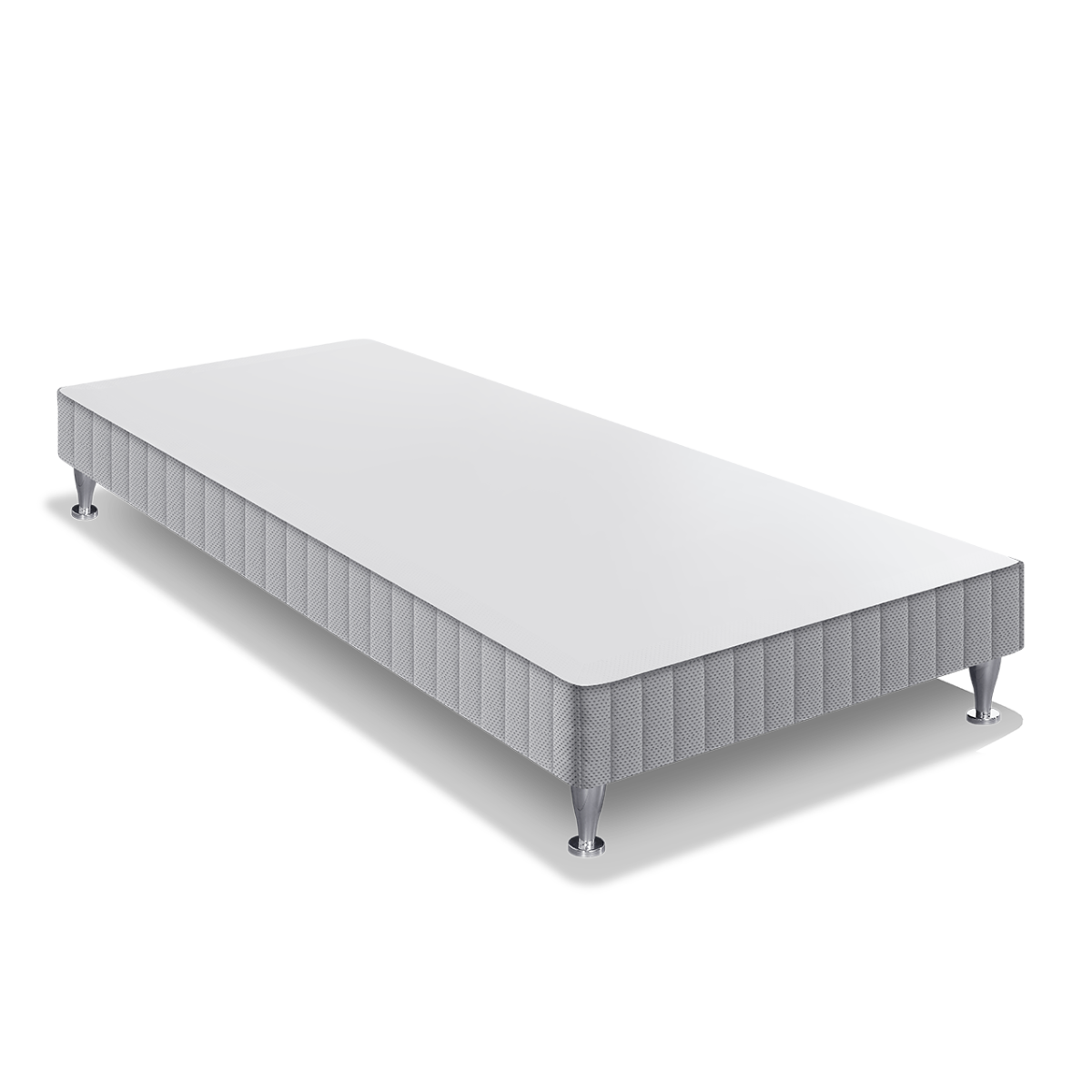 Ens FLEXION 180x200 matelas H26 ressort ensachés, mi-ferme, 2 sommiers blanc, SIMMONS