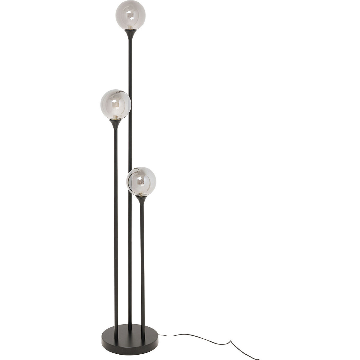 Lampadaire Al Capone Tre noir 175cm noir, KARE DESIGN