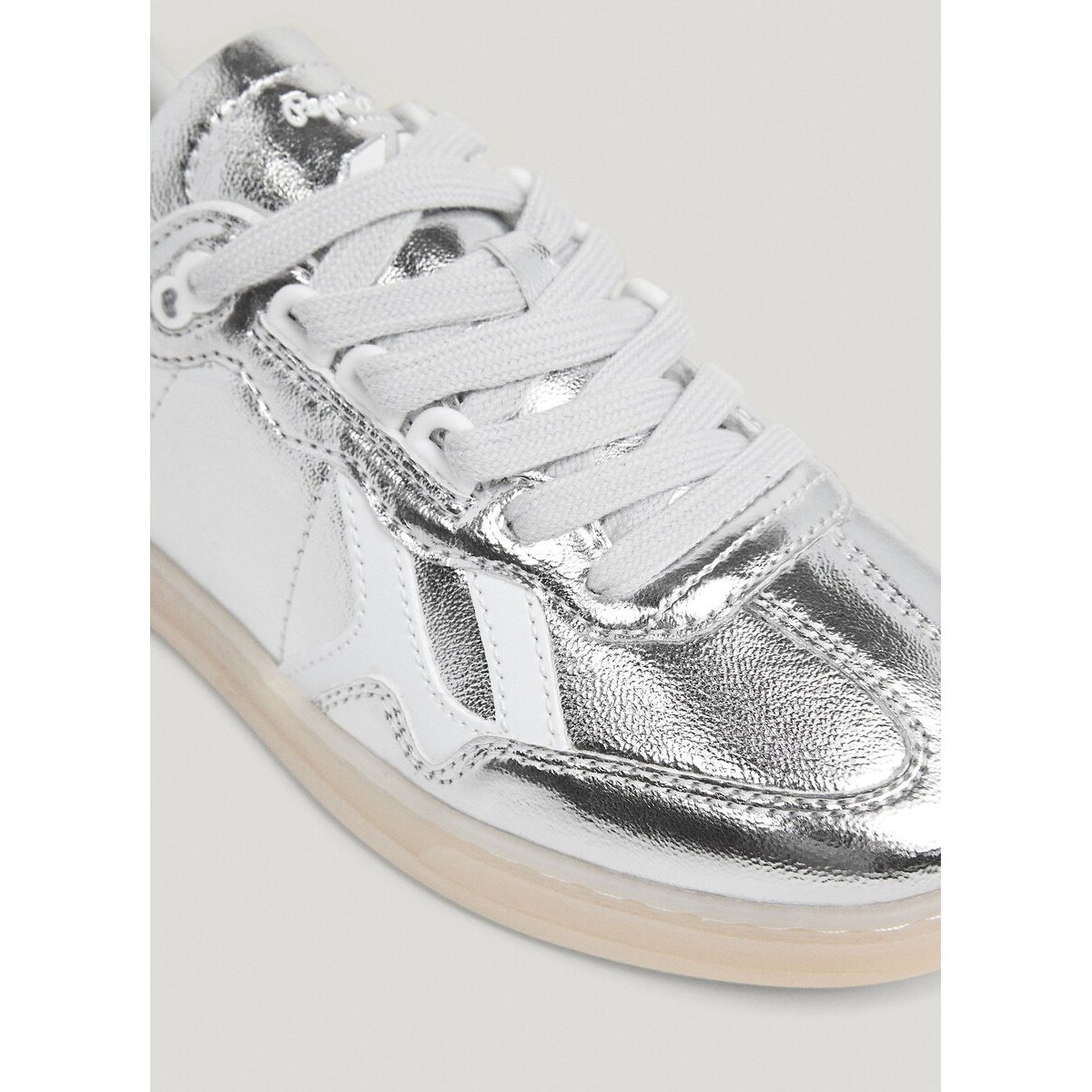 Ball Sparkly Trainers silver-coloured, PEPE JEANS