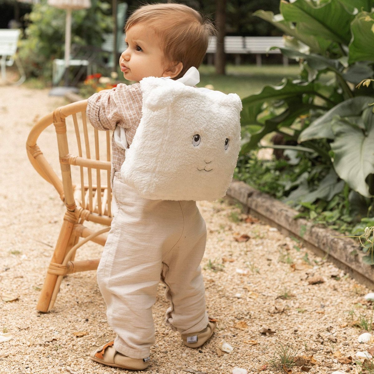 Sac à dos - Wooly blanco, TROIS KILOS SEPT