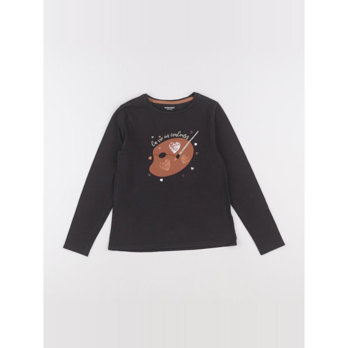 Tee-shirt - Très bon état gris, VERTBAUDET