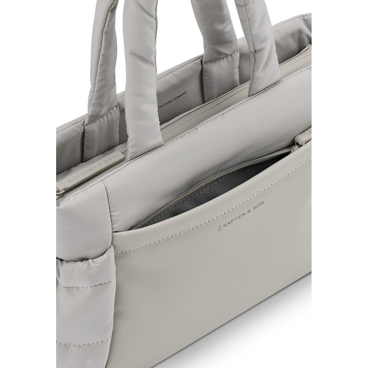 Shopper Bag HELLVI CLOUD SMALL gris, KAPTEN & SON