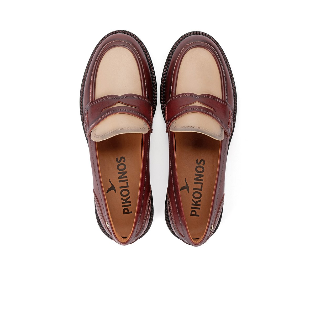 Mocassins cuir Deva arcilla, PIKOLINOS