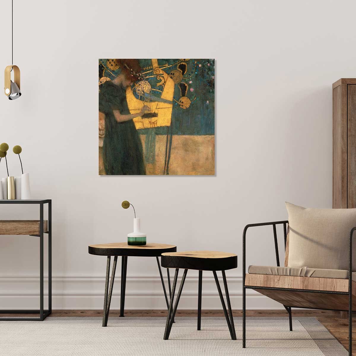 Tableau musique de Gustav Klimt tableau alu dibond, HEXOA