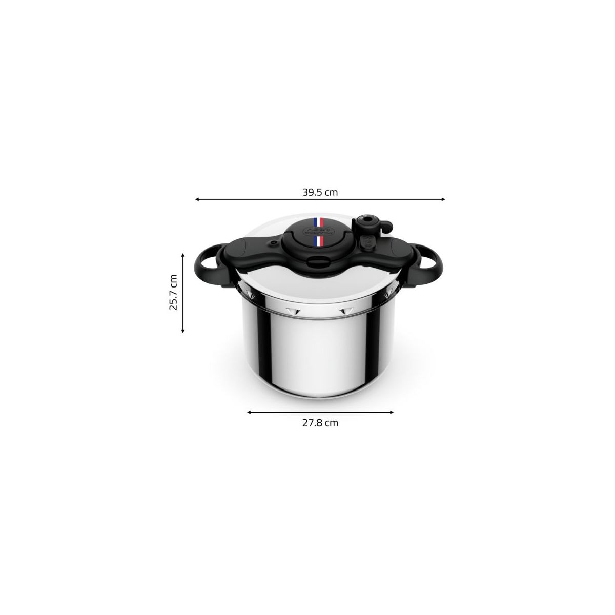 Autocuiseur ClipsoMinut de vos régions 9L + Minuteur couleur unique, SEB