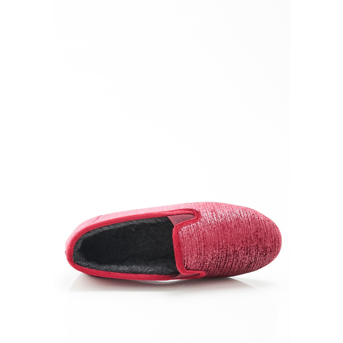 Chaussons irisés Thermolactyl rouge bordeaux, DAMART