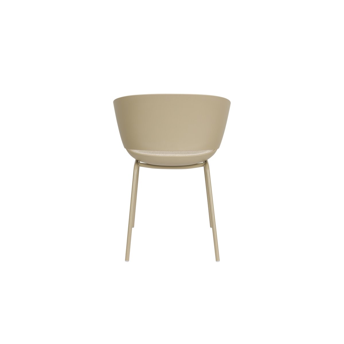 Chaise design (lot de 4), JESSICA beige, BOITE A DESIGN