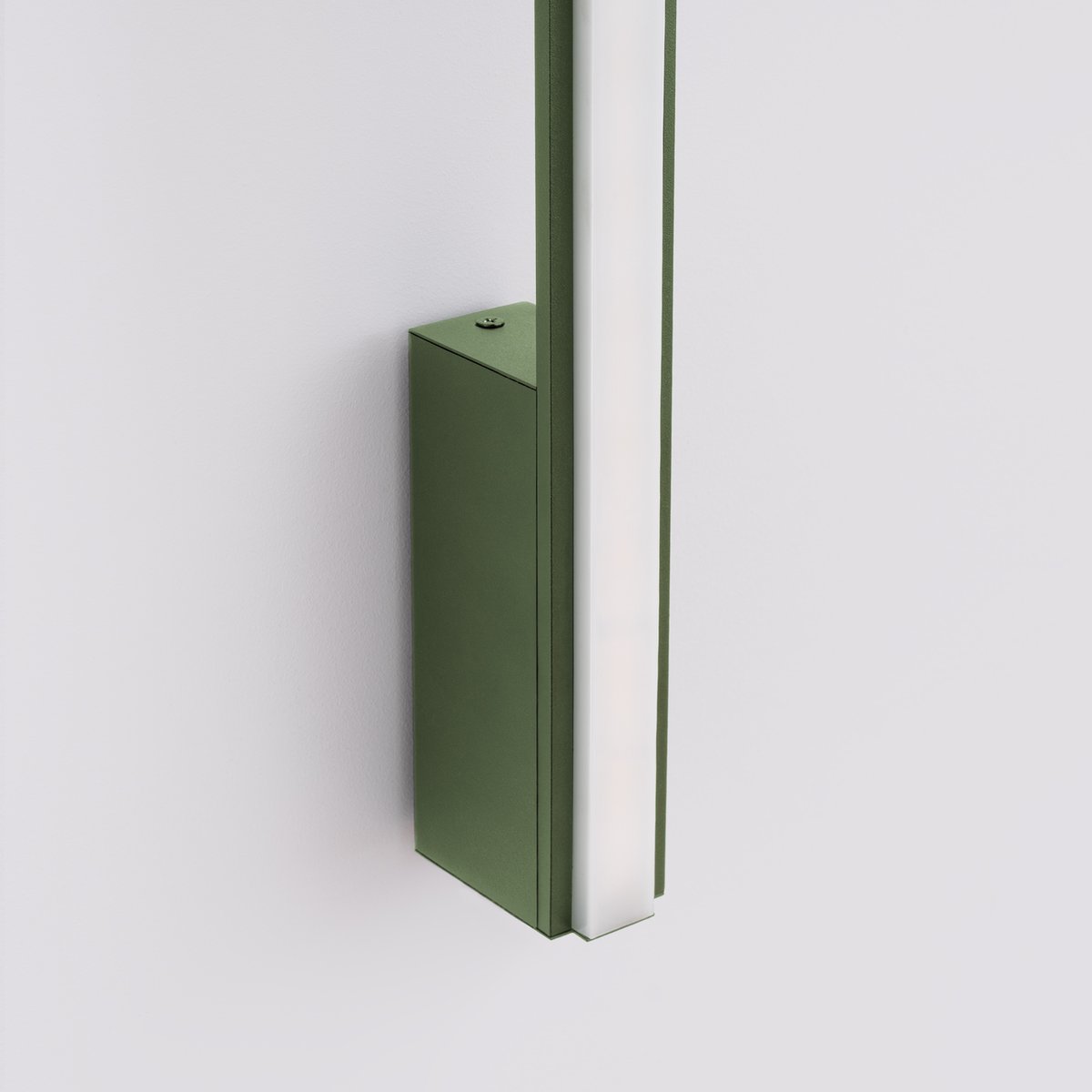 Applique murale Aluminium Vert Olive LED 1 Lagom vert olive, EDEN