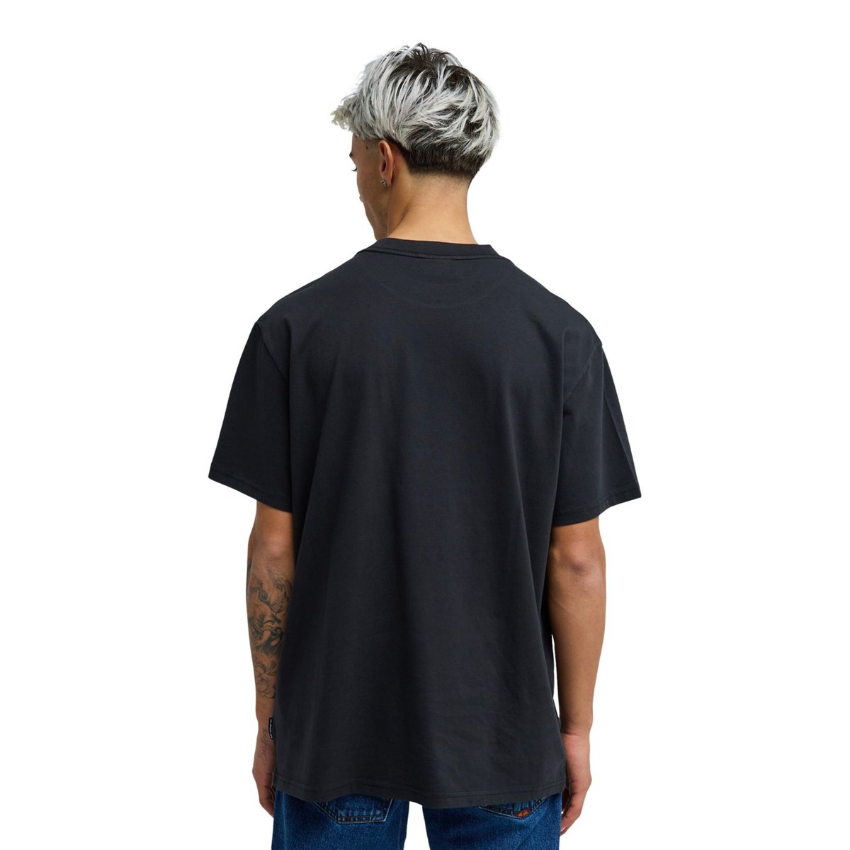 T-Shirt à manches courtes OXNI WASHED noir black, QUIKSILVER