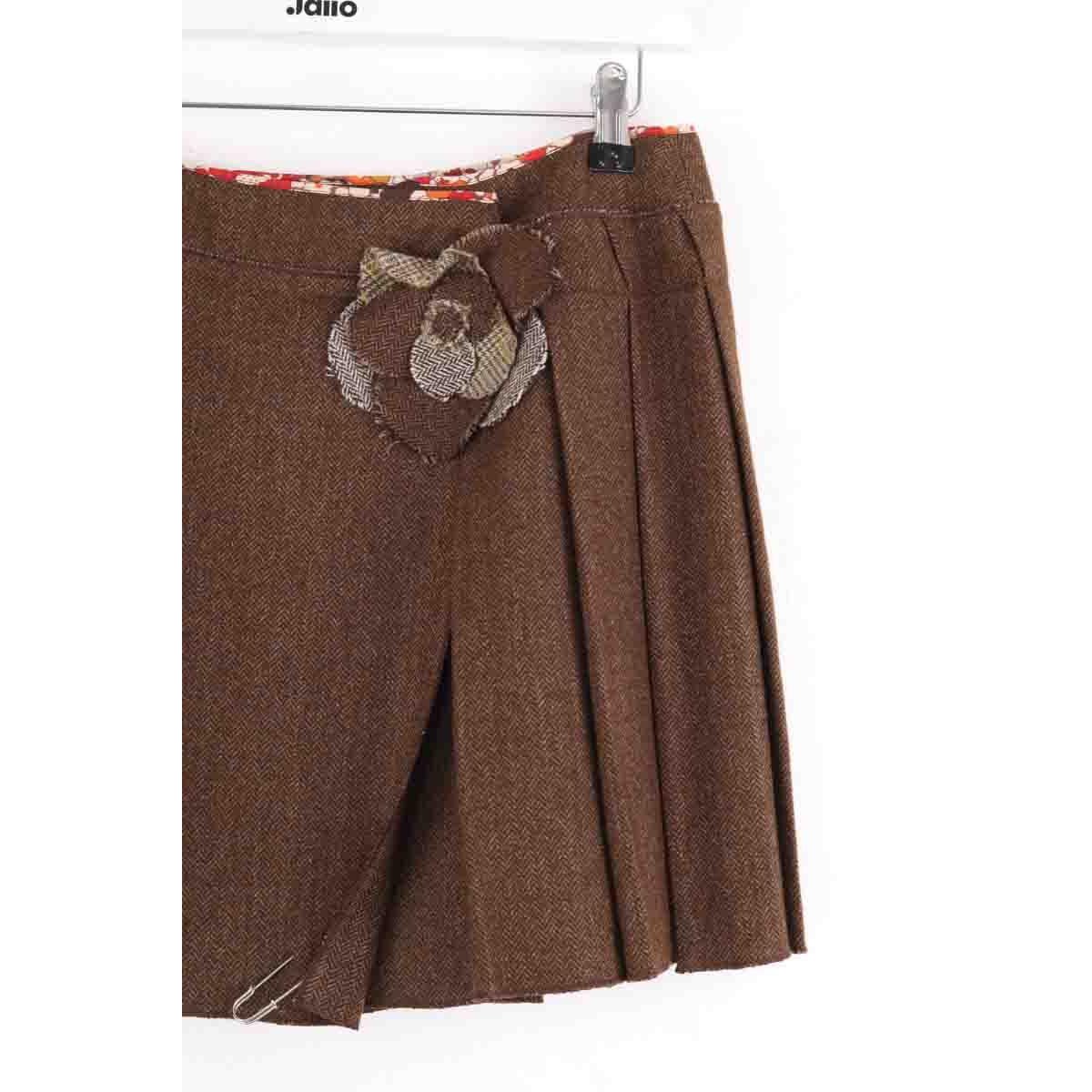 Mini jupe - Très Bon État marron, TARA JARMON