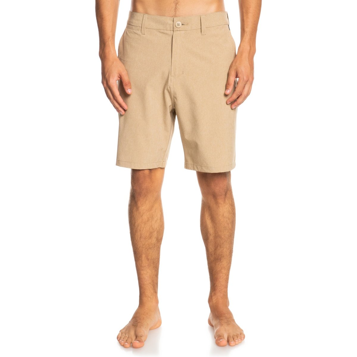 Boardshort Amphibian UNION HEATHER 19" marron plage, QUIKSILVER