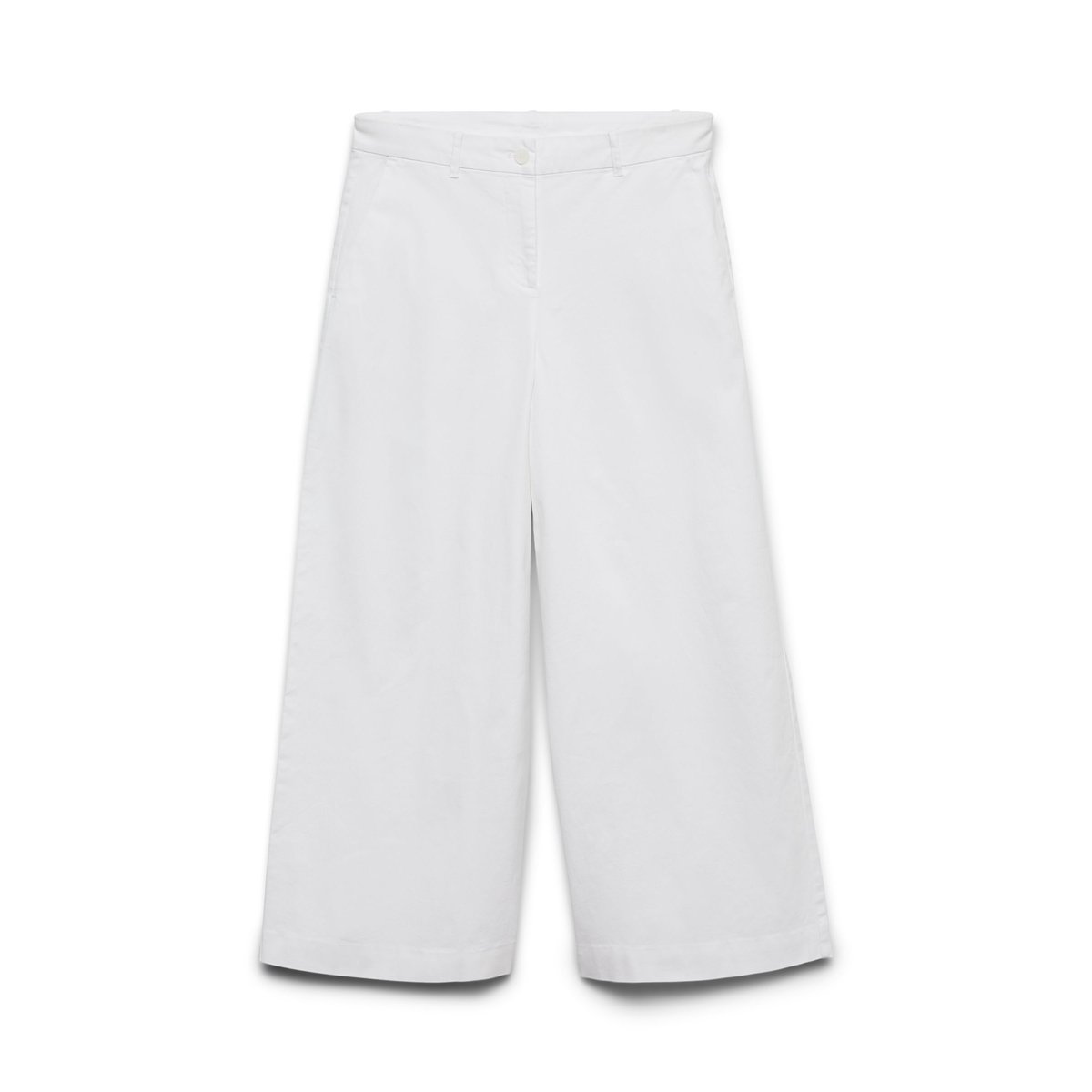 Pantalon À Jambe Large bright white, VERO MODA