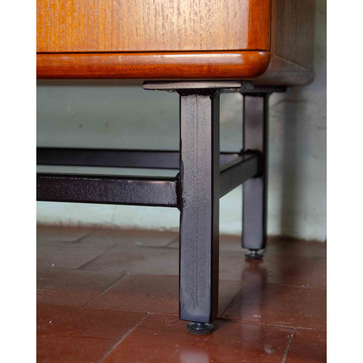 Grande enfilade en teck Margaret N°506 - Bon état bois clair, DEBONGOUT