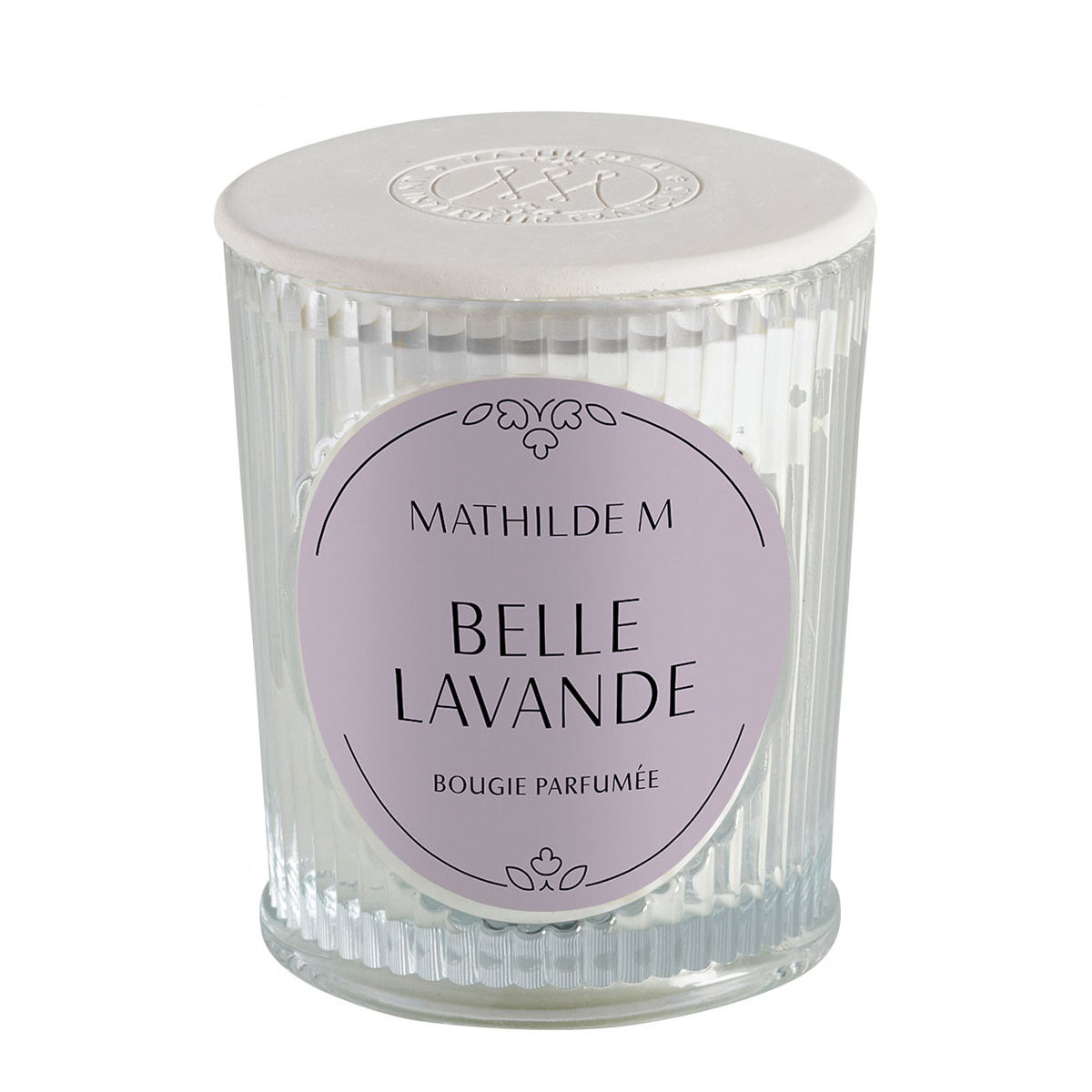 Bougie parfumée 145 g - Belle Lavande transparent, MATHILDE M