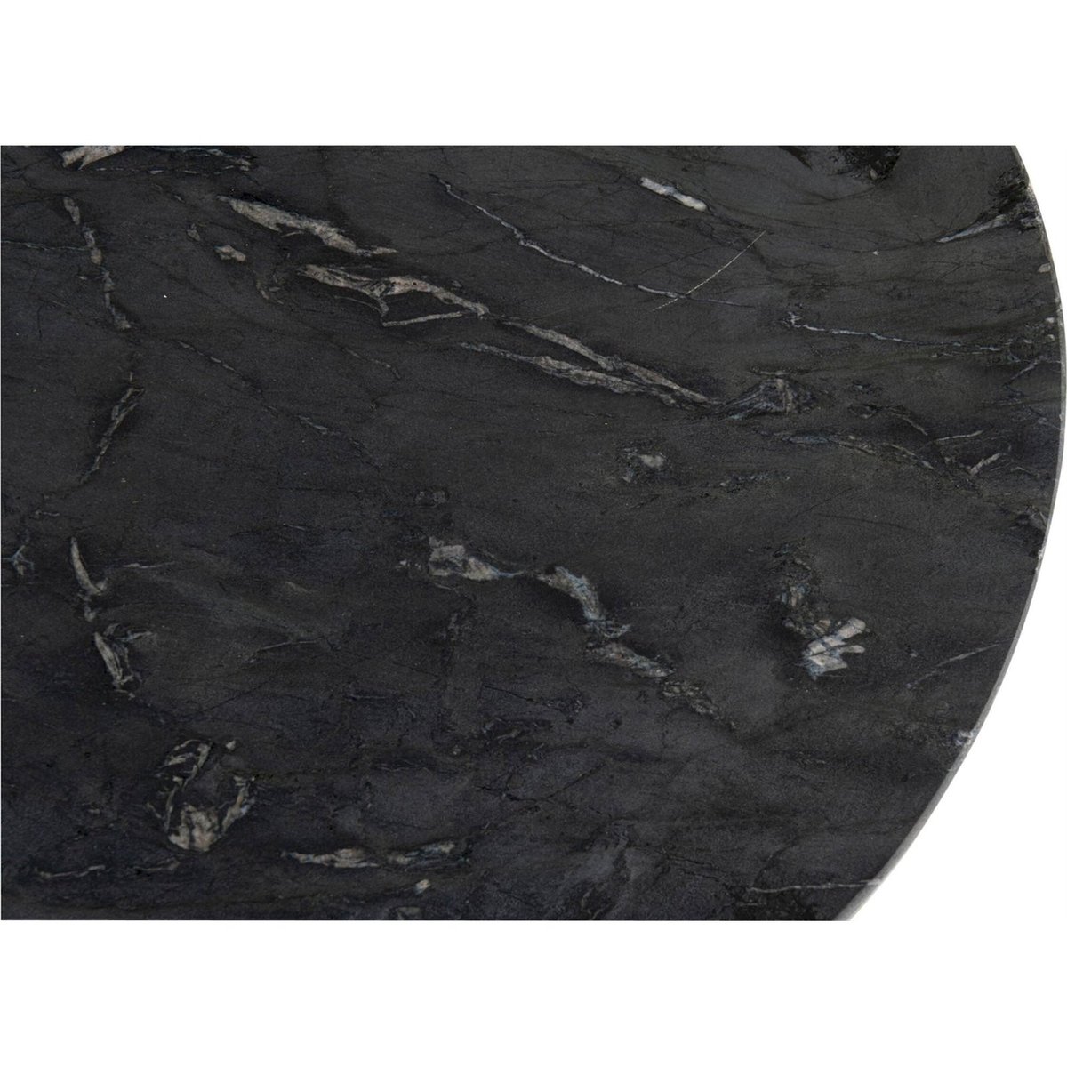 Table d'appoint en marbre noir, RECOLLECTION
