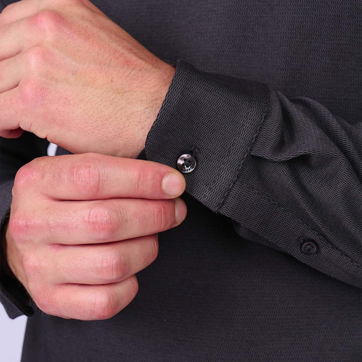 Polo polynosique anthracite, MISE AU GREEN