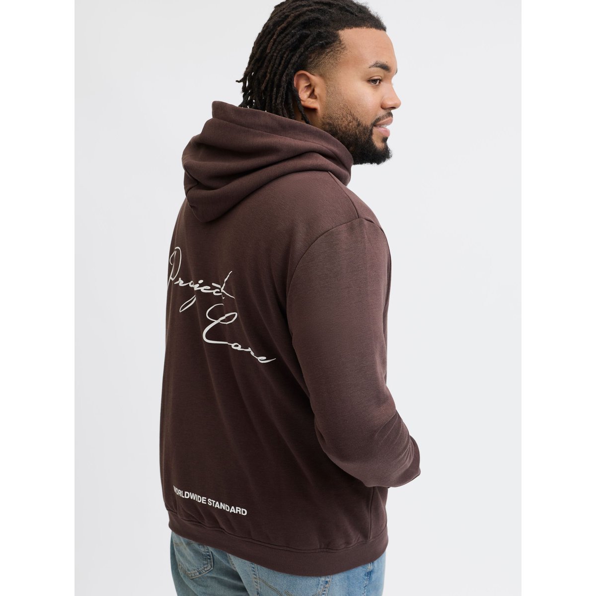 Sweat À Capuche seal brown, JACK & JONES
