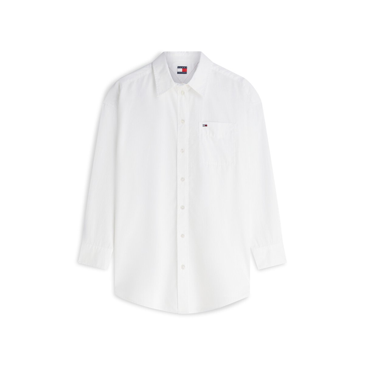 Chemise droite ecru, TOMMY JEANS