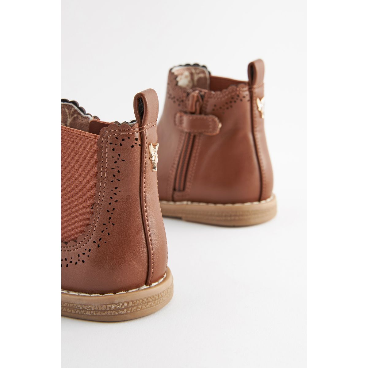 Bottines chelsea pour randonnée marron fauve, NEXT