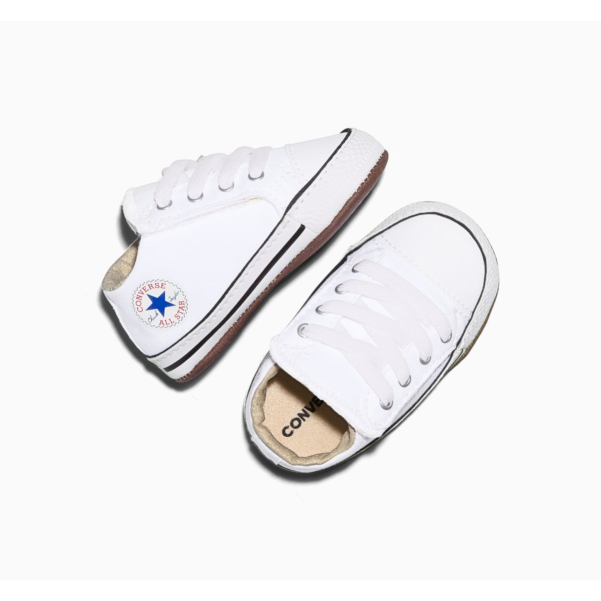 Baskets CHUCK TAYLOR ALL STAR CRIBSTER CANVAS blanc/ivoire naturel/blanc, CONVERSE