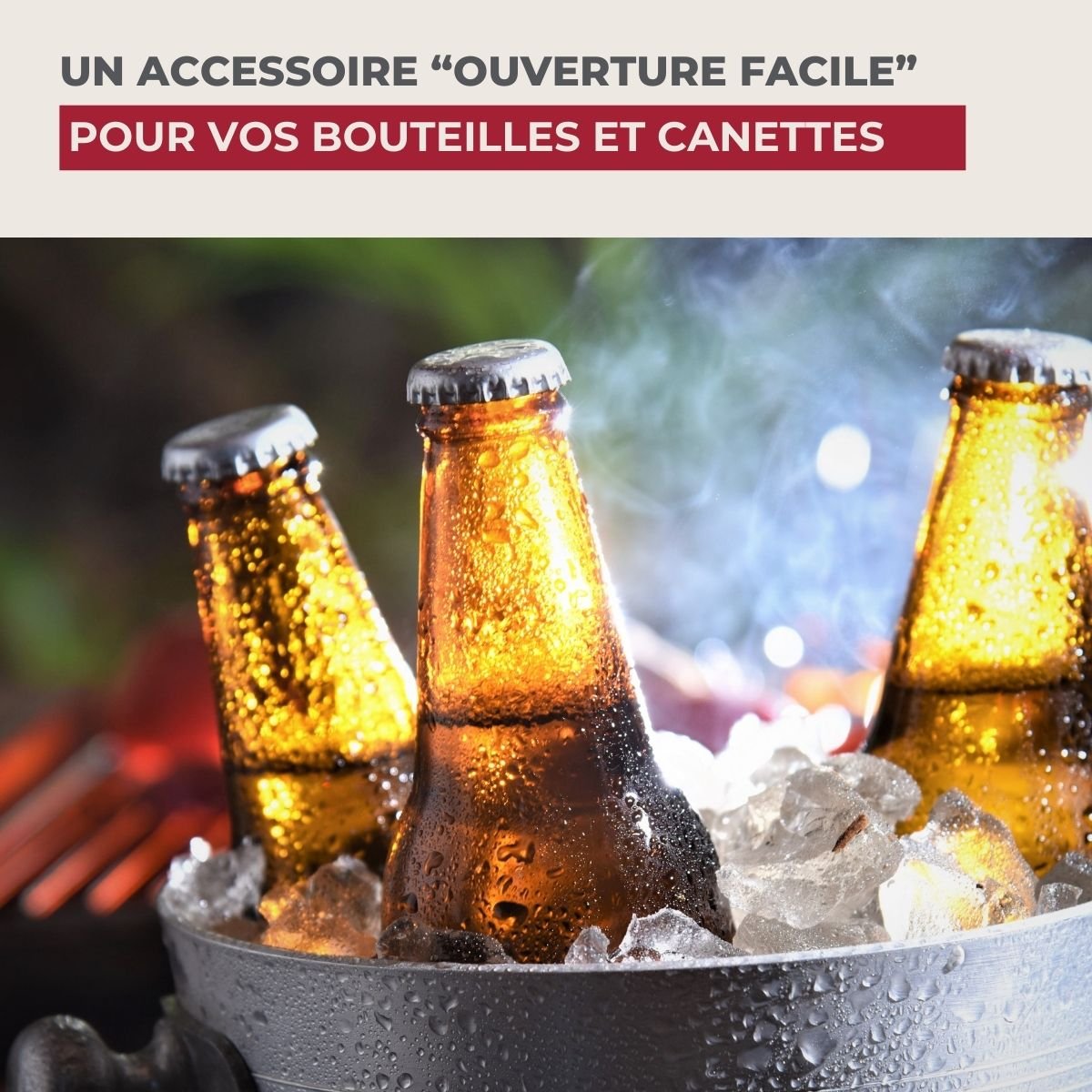 Ouvre bouteille 4 en 1 noir, FACKELMANN
