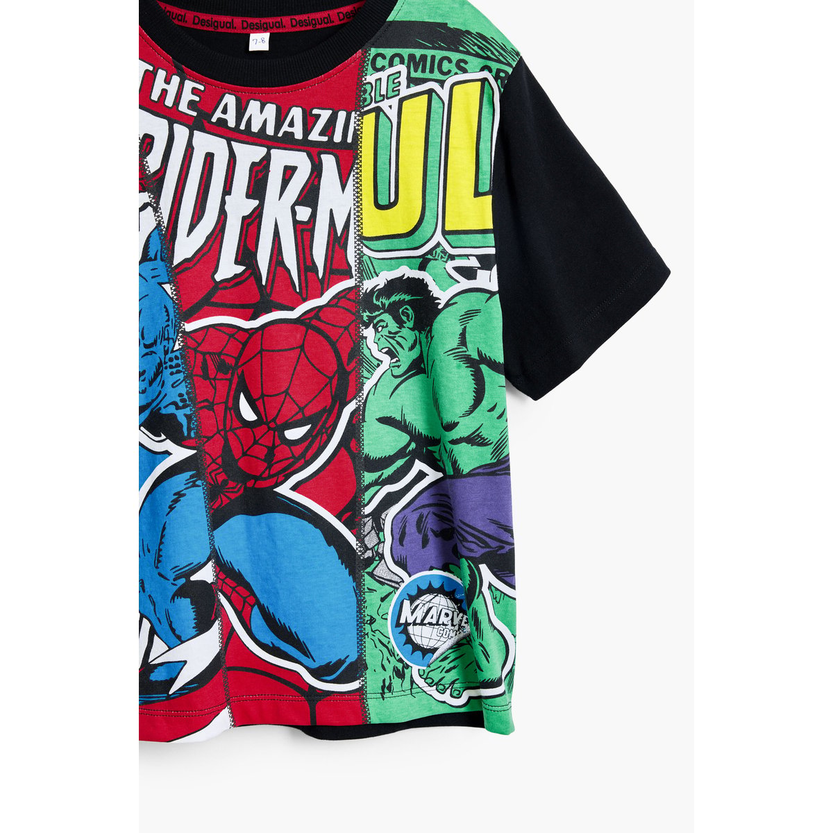 T-shirt Marvel™ noir, DESIGUAL