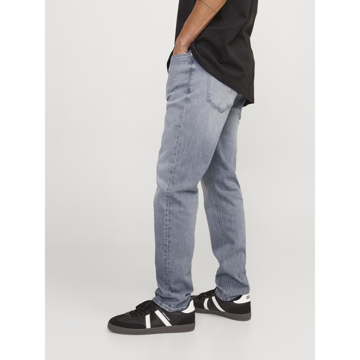 Coupe Regular JJICLARK JJEVAN JOS 498 LID NOOS Coupe regular grey denim, JACK & JONES