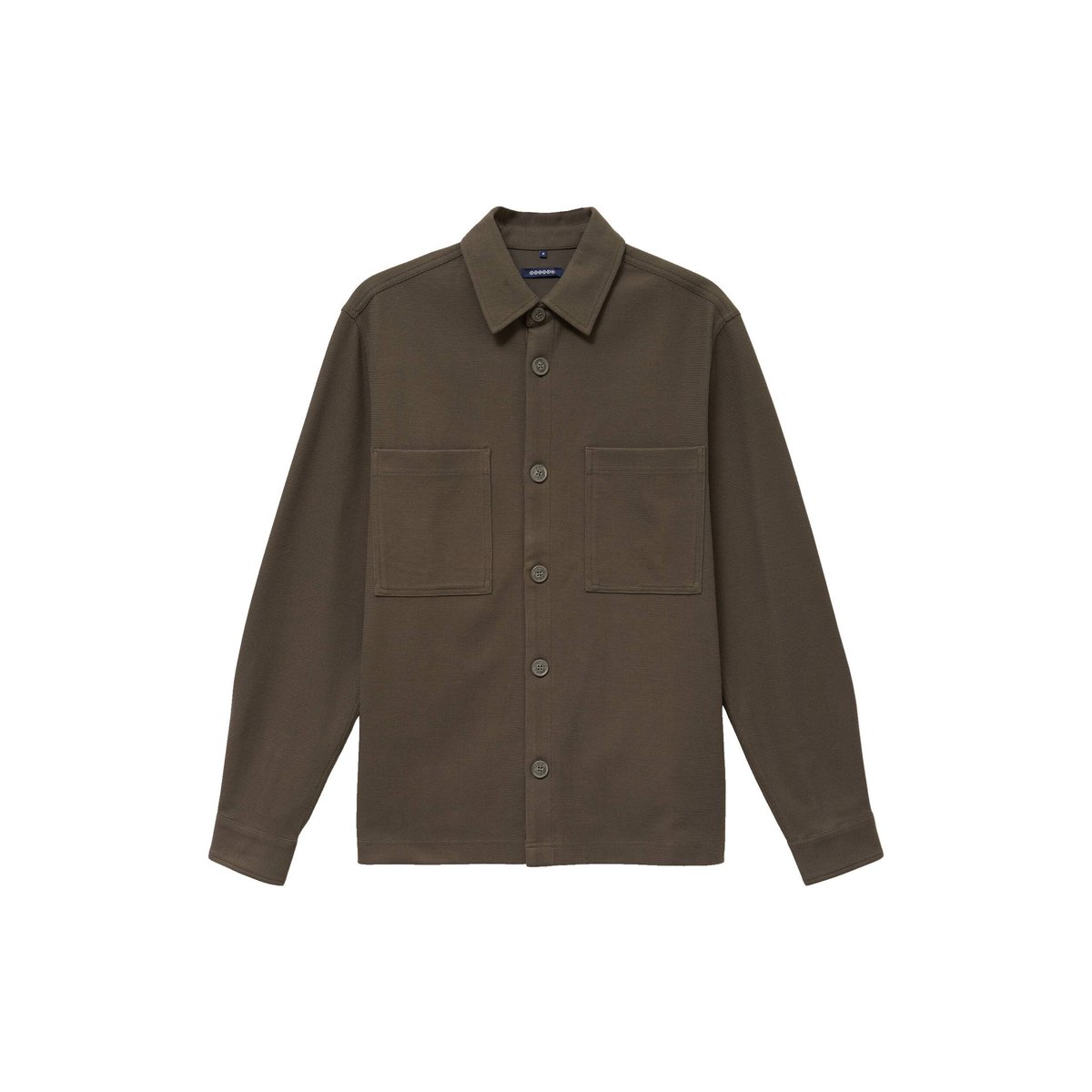Surchemise manches longues taupe, BONOBO