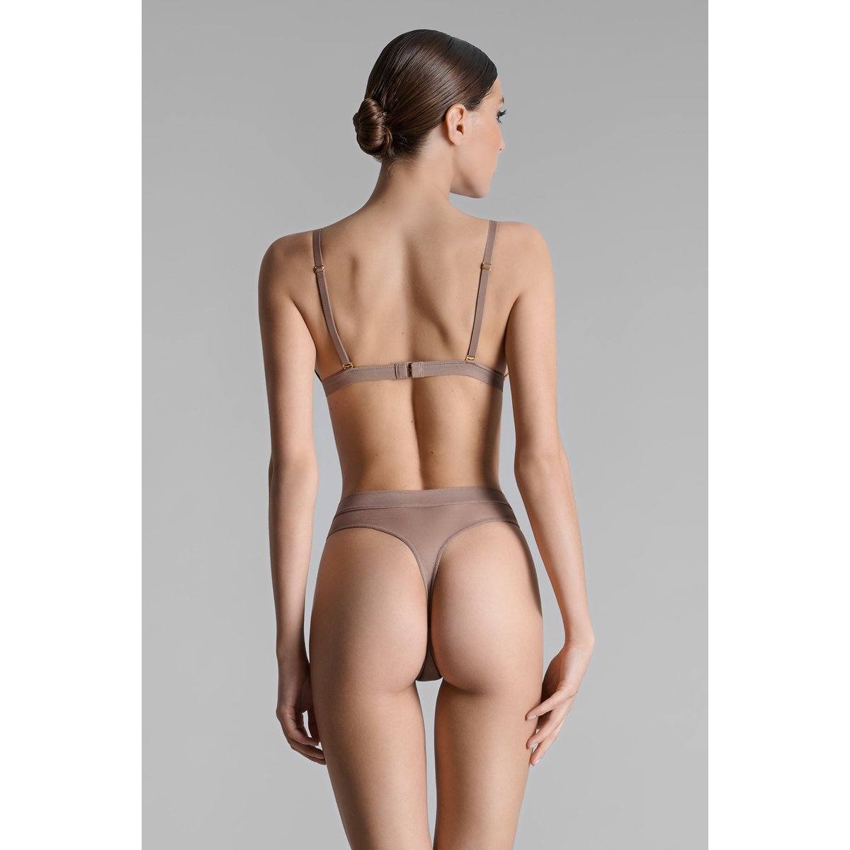 Soutien-gorge triangle CORPS À CORPS taupe, MAISON CLOSE