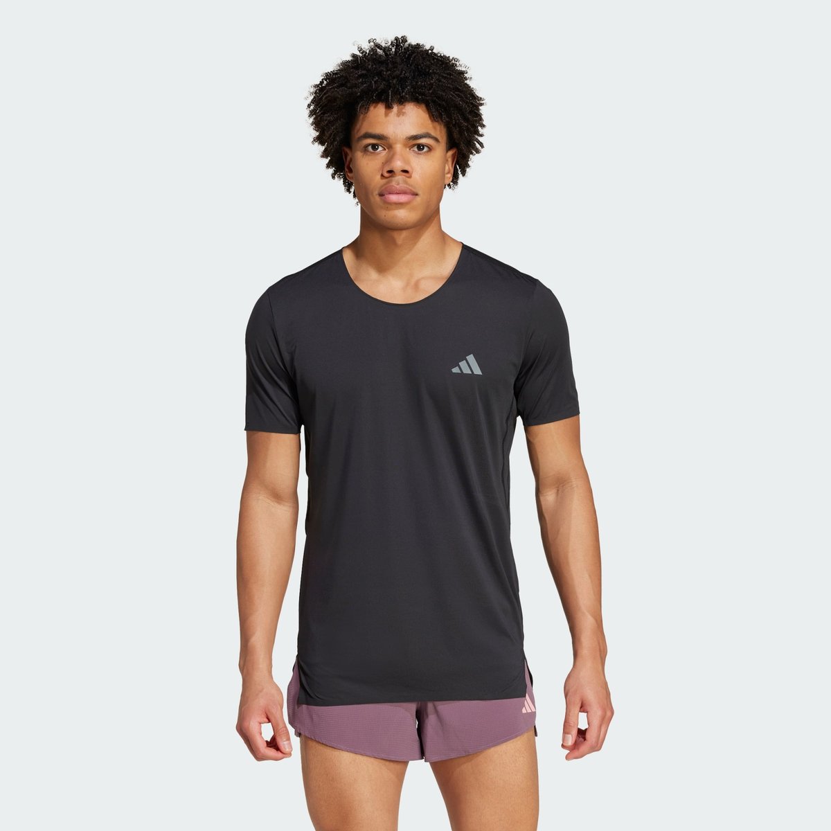 T-shirt de running Adizero black, adidas Performance