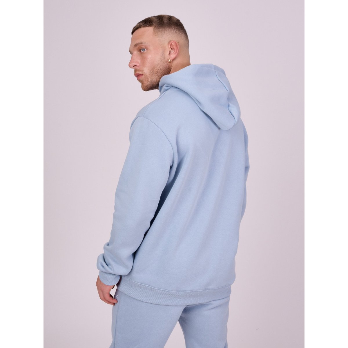 Sweat à Capuche Signature bleu ciel, PROJECT X