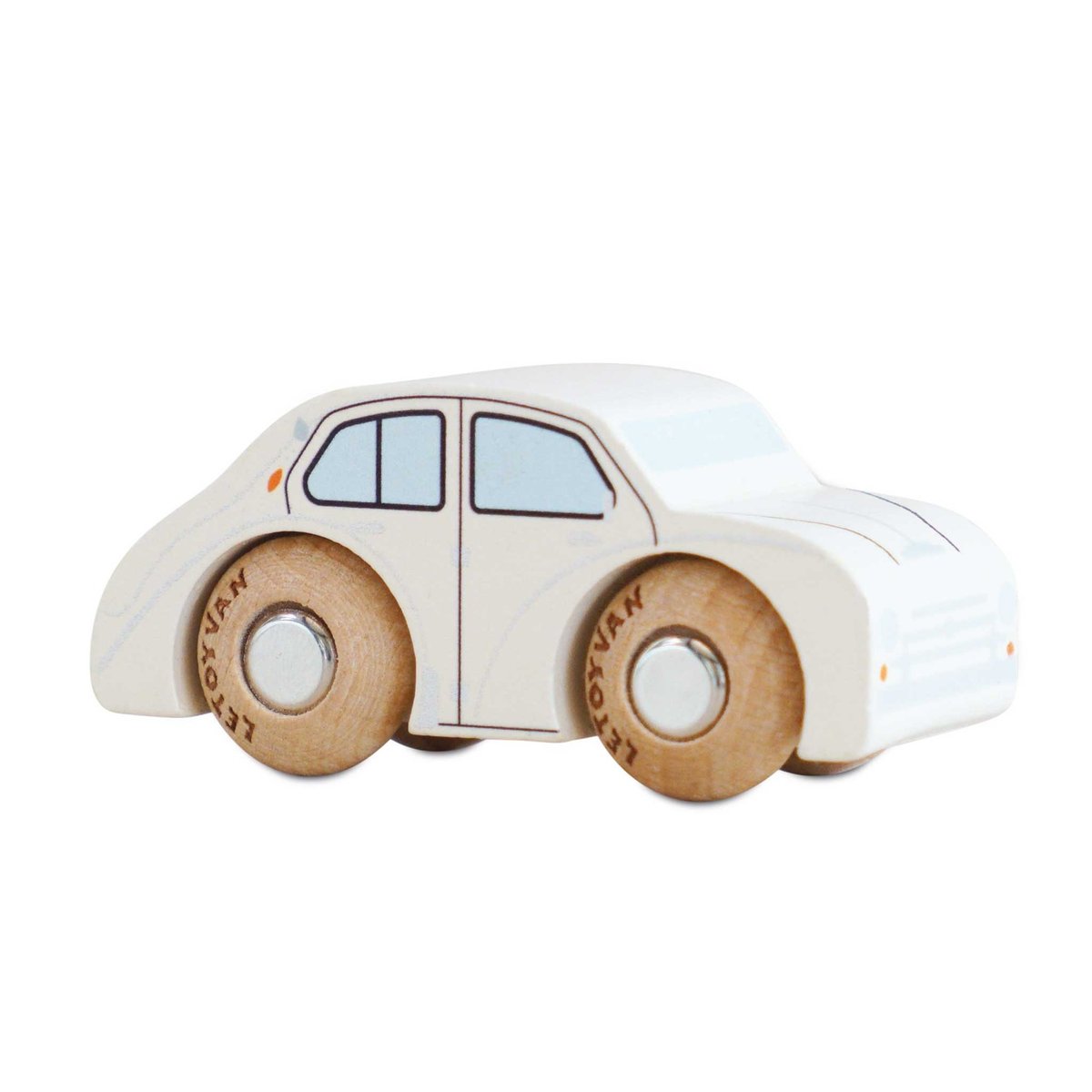 Voiture René No 20 blanc, LE TOY VAN