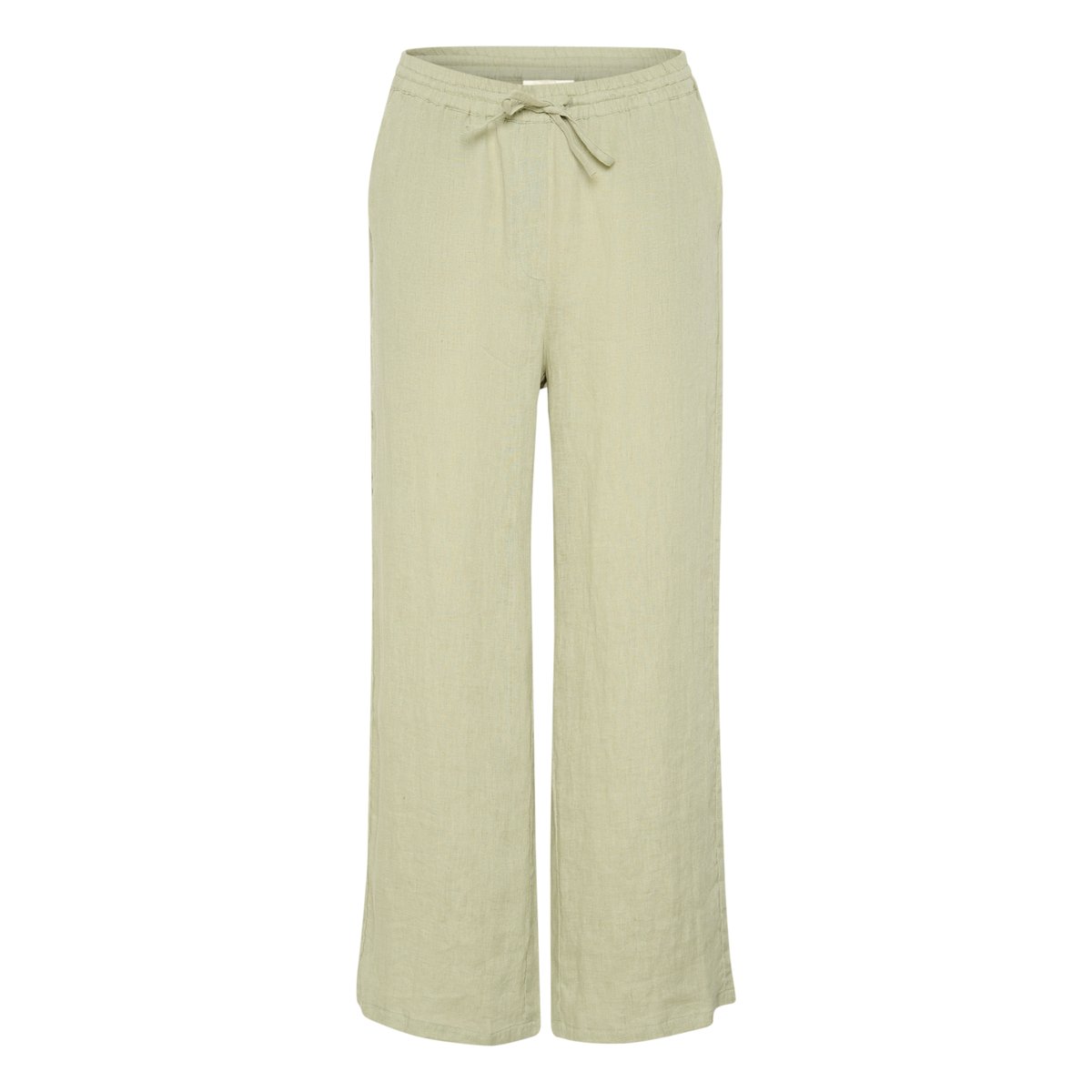 Casual pants vert tea, CREAM