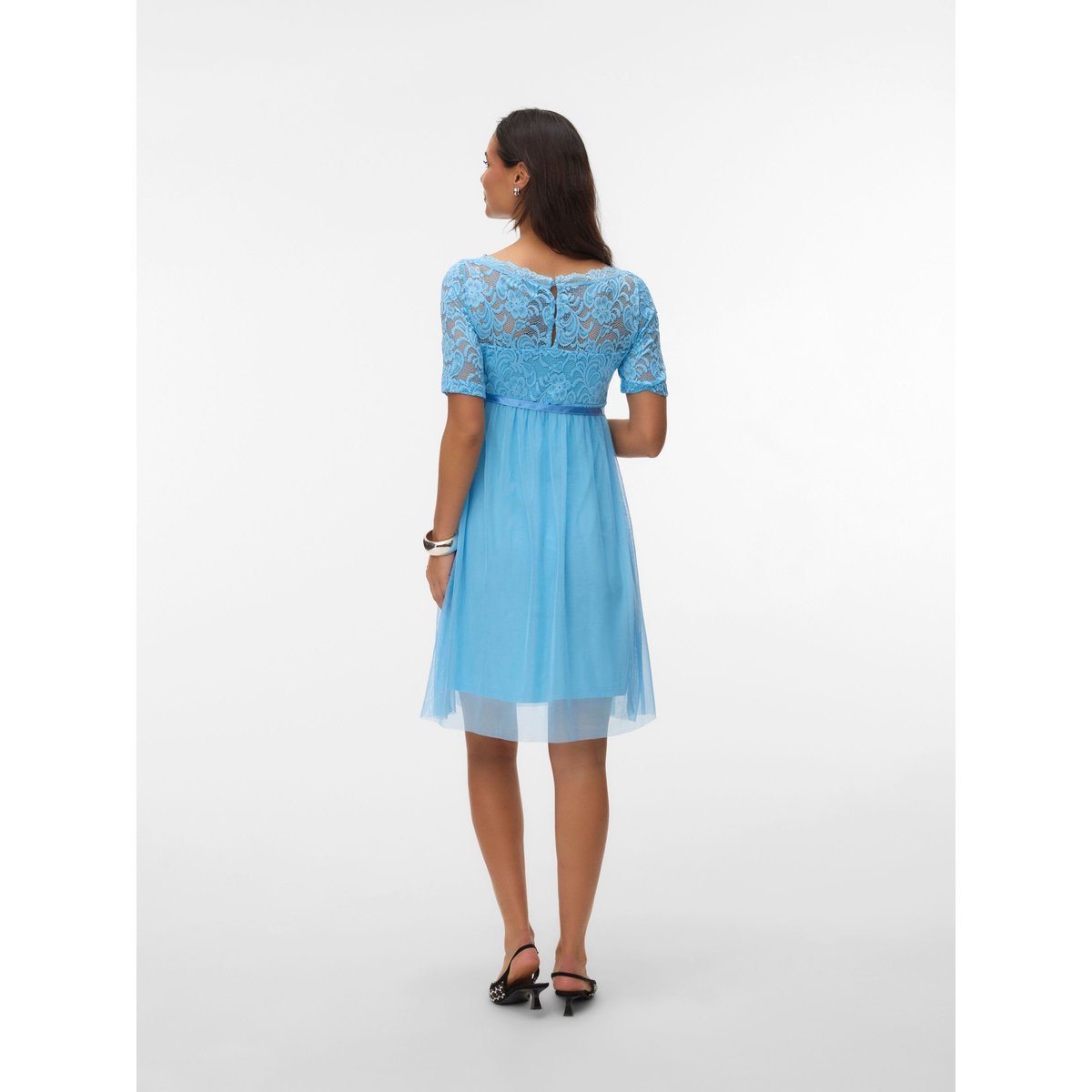 Robe bleue - alaskan blue 1, MAMA LICIOUS