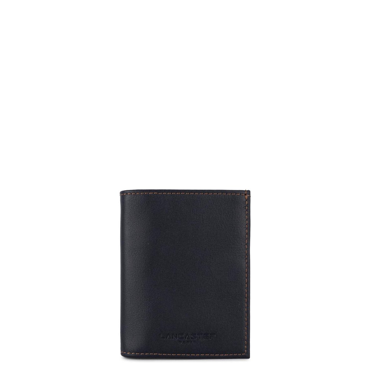 Petit portefeuille SOFT VINTAGE HOMME bleu foncé - camel, LANCASTER
