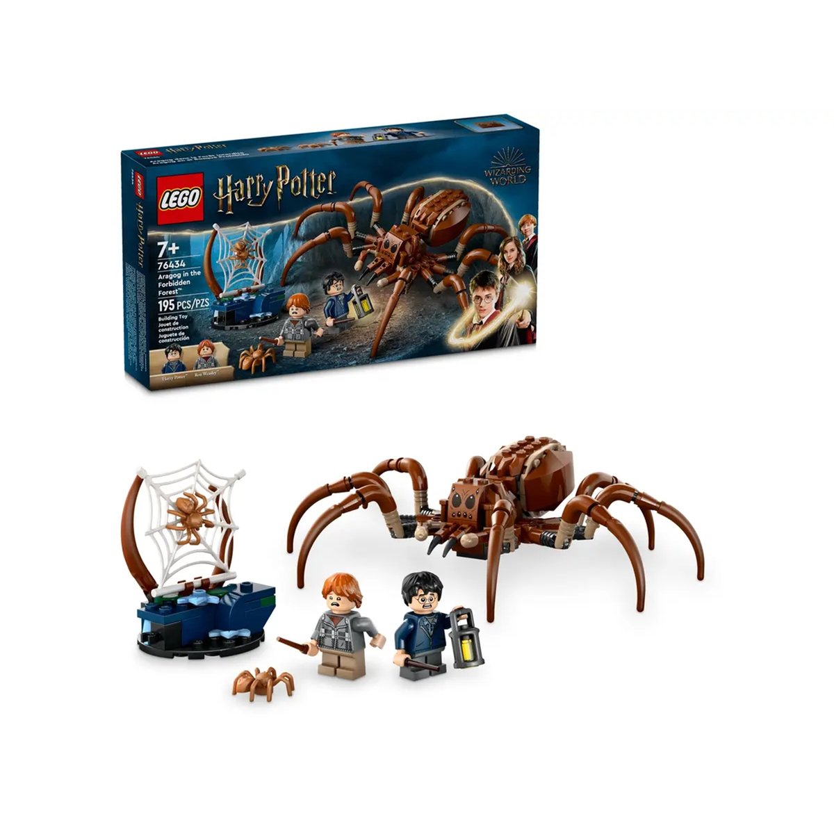 LEGO Harry Potter : Aventure avec Aragog dans la Forêt Interdite - Set 76434 multicolore, LEGO