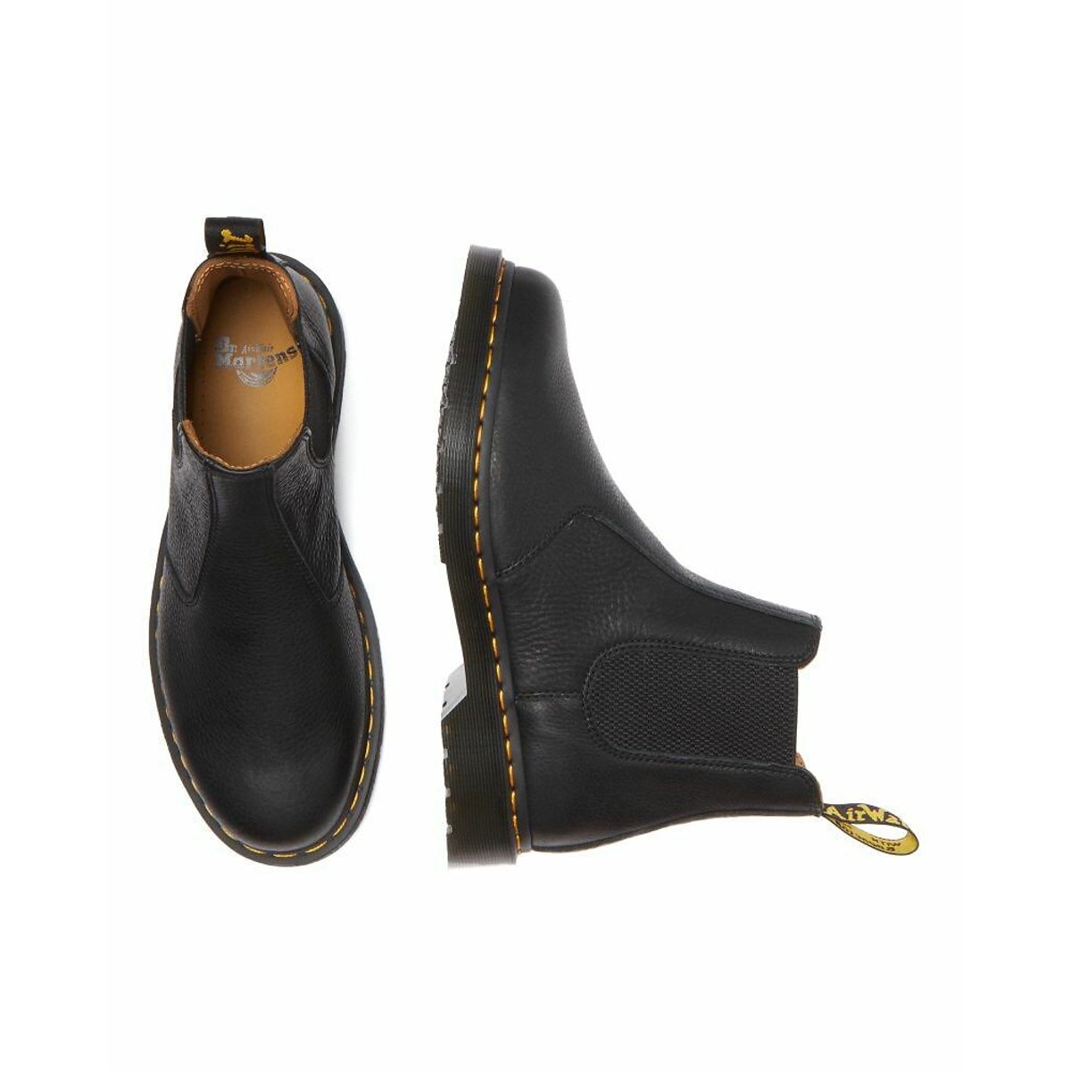 2976 Chelsea boots van Ambassador-leer zwart, DR. MARTENS