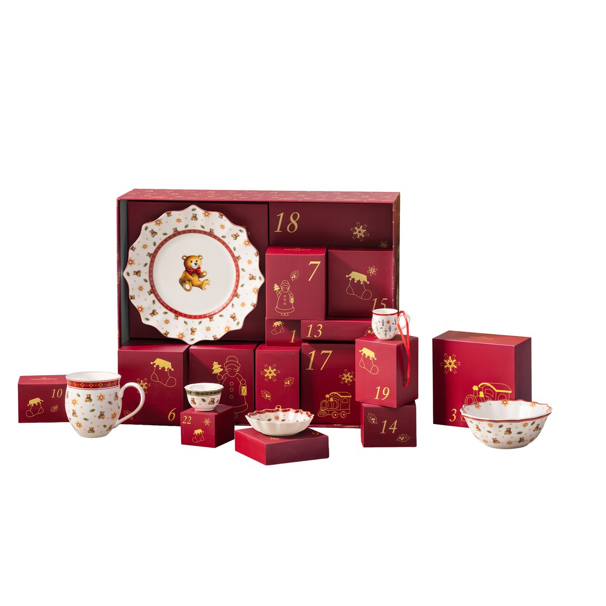 Calendrier De L’avent 2026 CHRISTMAS TOYS couleur unique, VILLEROY & BOCH