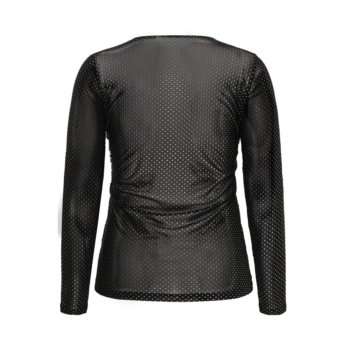 T-shirt à manches longues noir black, KAFFE CURVE